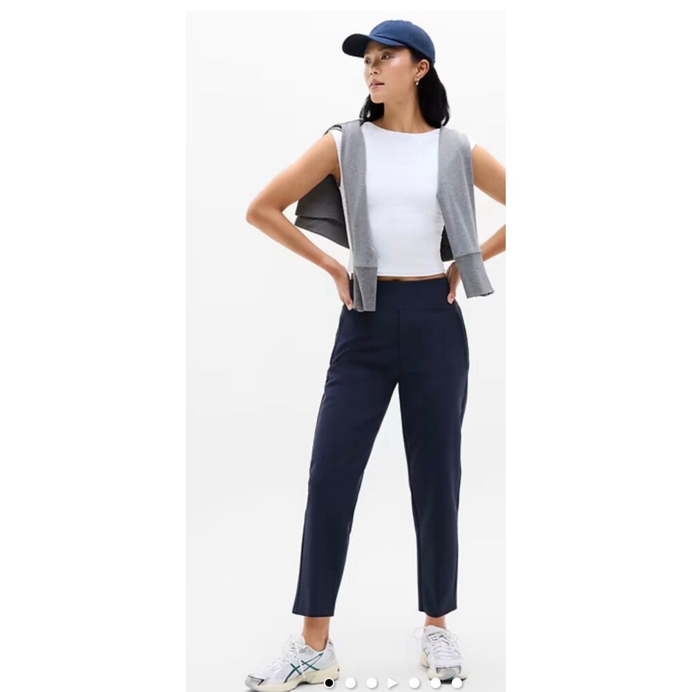 Athleta Endless Rise Pants Navy Blue Size  4